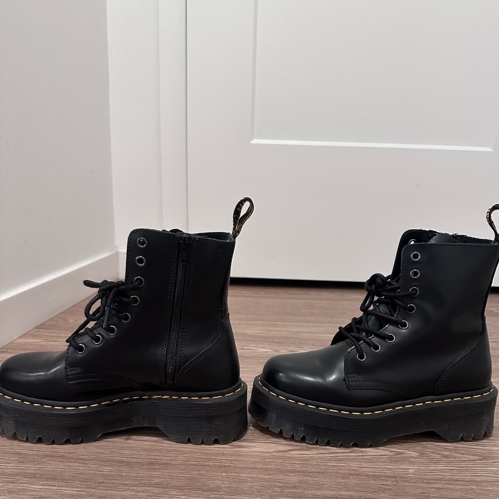 Dr. Martens Black Combat Boots
